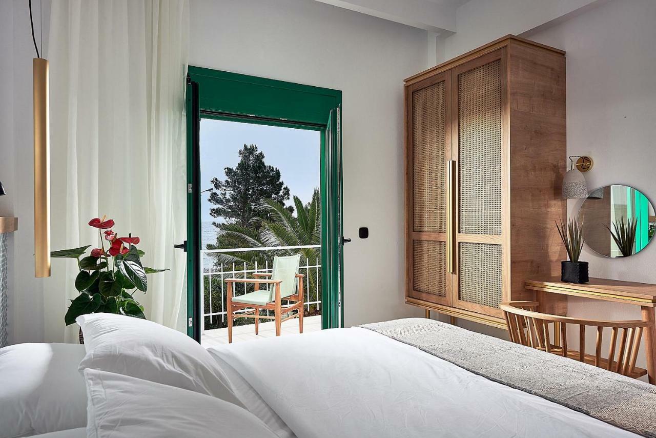 קוטסונארי Beachfront Villa On Crete - Kirvas, Member Of Pelagaios Villas מראה חיצוני תמונה
